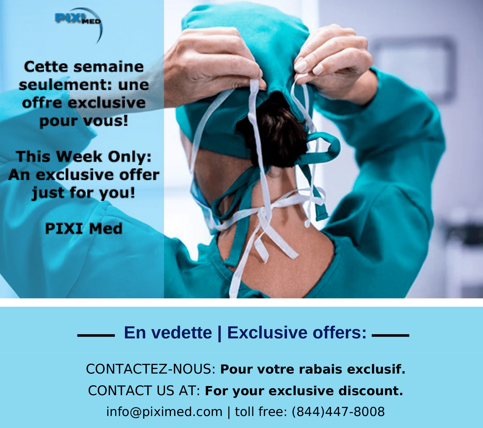 Cette semaine seulement: une offre exclusive pour vous! | This Week Only: An exclusive offer just for you ! 